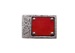 Red Leather Square