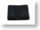 Glossy Black Business Leather Wallet - Front